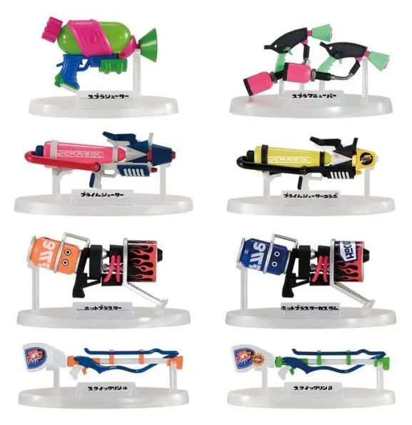 Bandai - Splatoon 2 Weapons Collection Vol. 1, From "Splatoon 2" (Box Of 8Pcs) 1