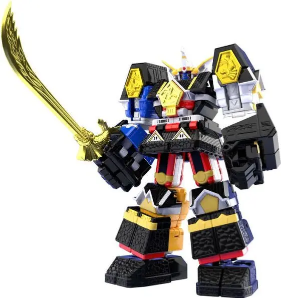 Bandai - Super Mini Pla Shogun Megazord Plastic Model Kit, From "Mighty Morphin Alien Rangers" 1