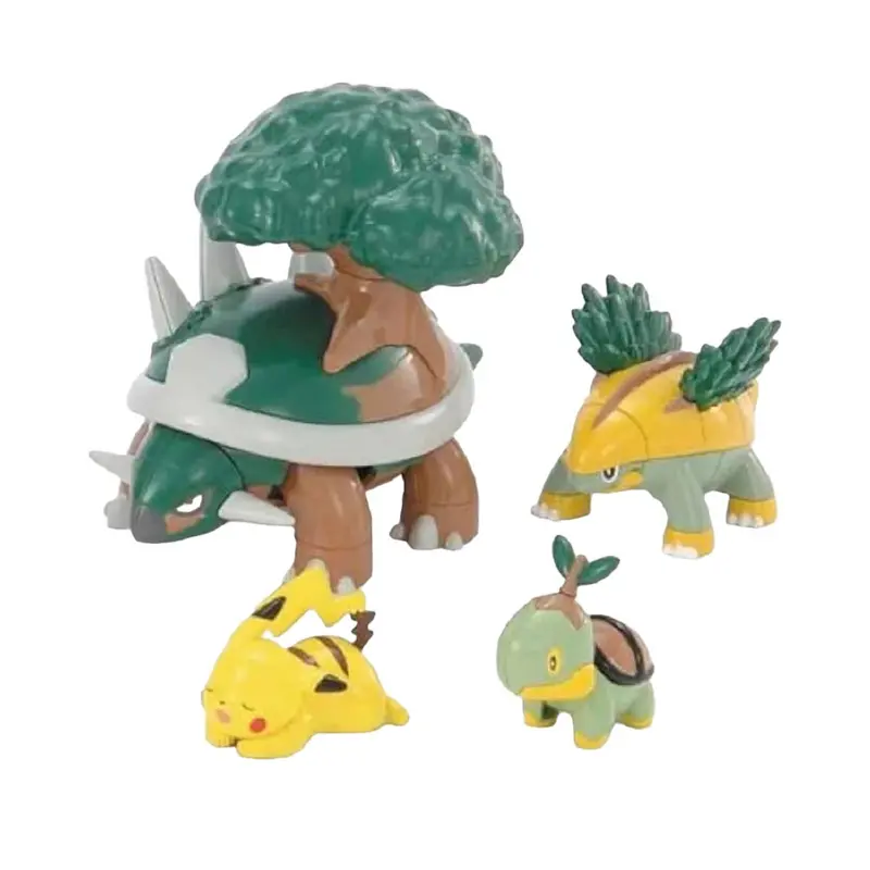 Bandai - Torterra Evolution Set "Pokemon", Bandai Hobby Pokemon Model Kit 1