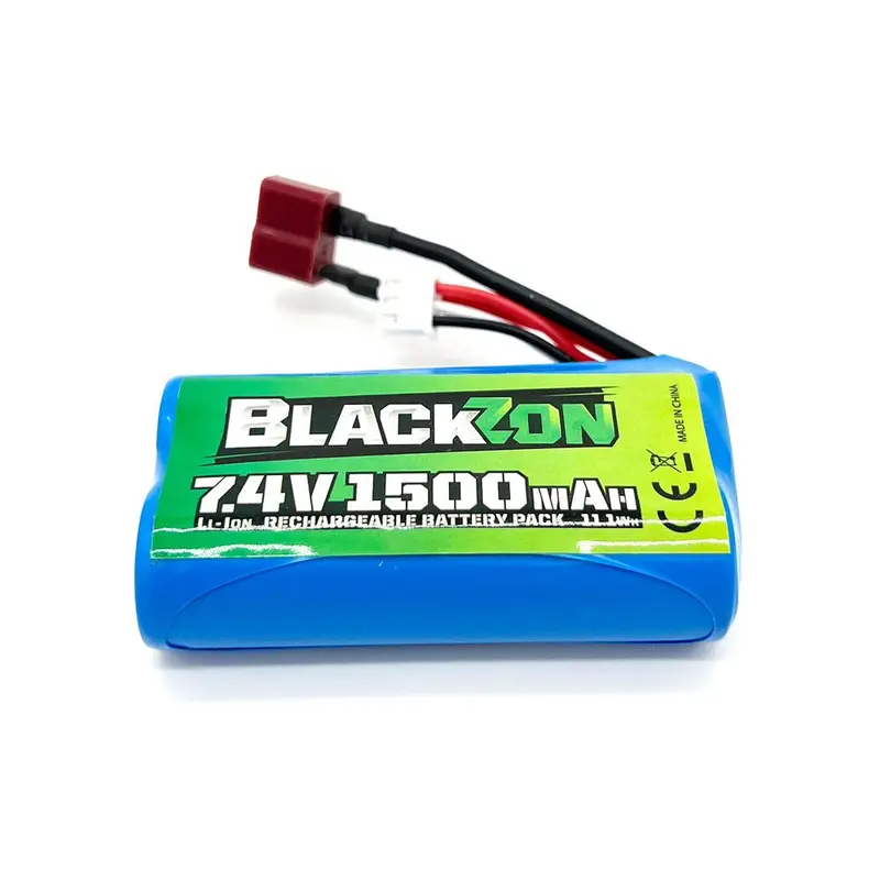 Blackzon - Battery Pack (Li-Ion 7.4V, 1500Mah), W/T-Plug, Smyter 1
