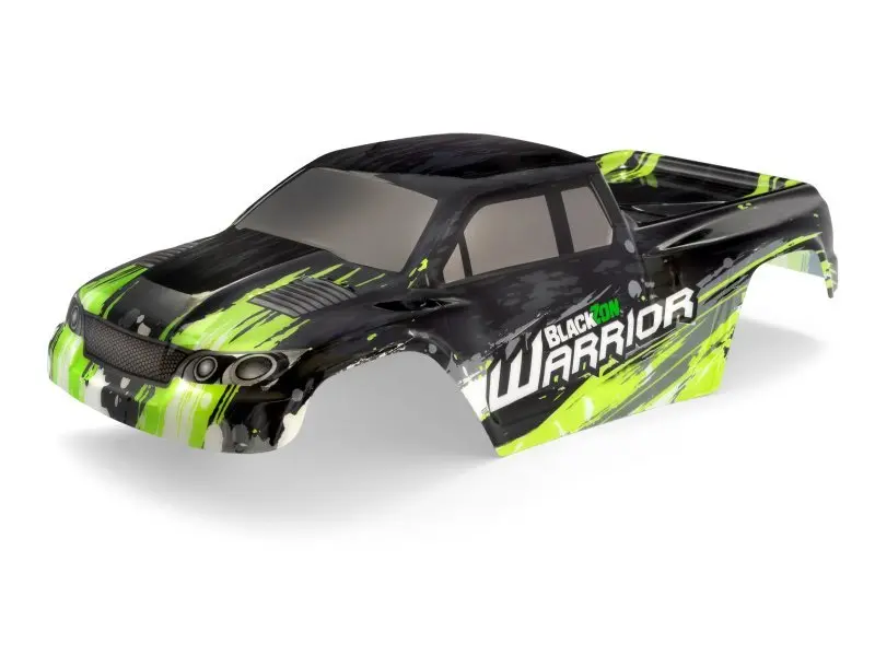 Blackzon - Blackzon Warrior Bodyshell (Black/Green) 1
