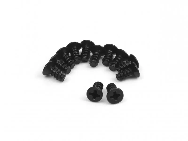 Blackzon - Countersunk Self Tapping Screws Kbho2.6X6mm (12Pcs) 1