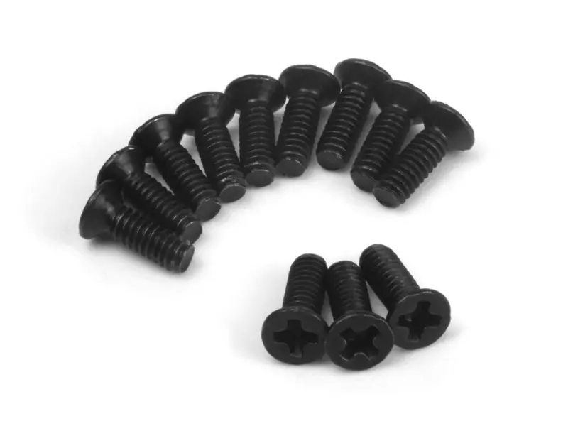 Blackzon - Countersunk Tapping Screw 2X5mm (12Pcs) For Vyper 1