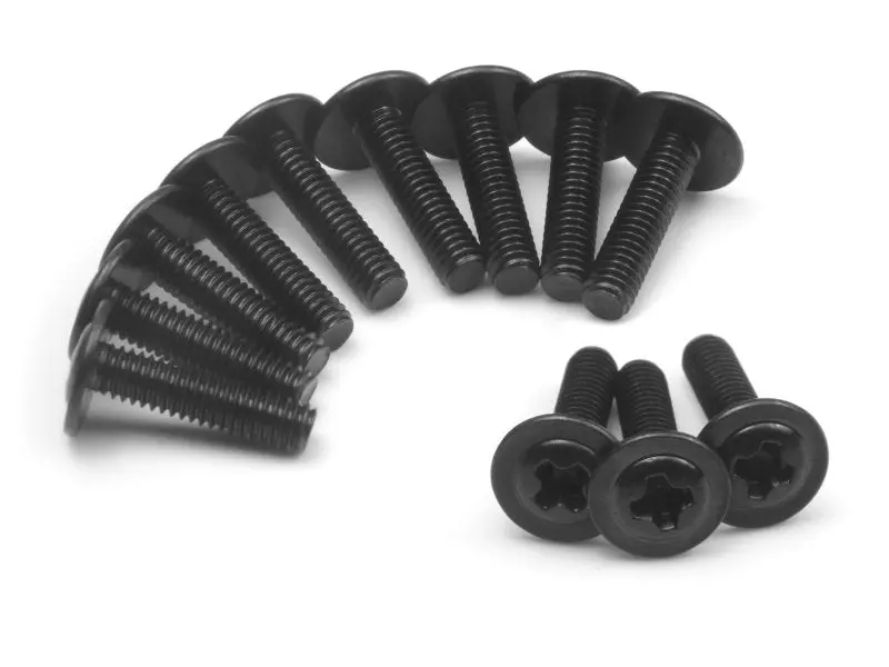Blackzon - Flange Head Self-Tapping Screws Pwtho2.5X12mm 1