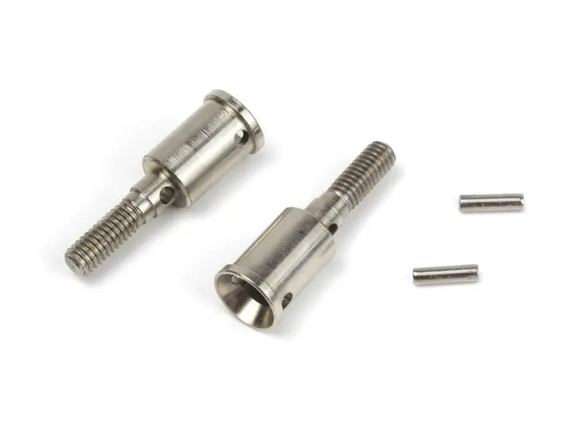 Blackzon - Front Axle Axle (2Pcs) For Vyper 1