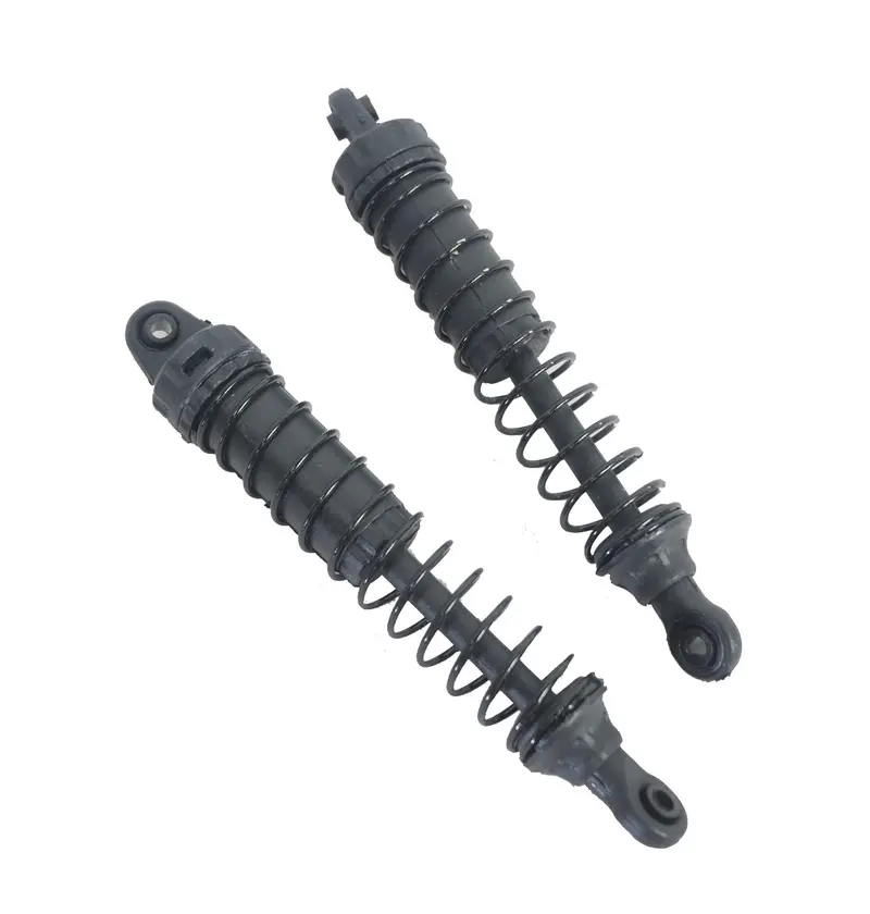 Blackzon - Front Shock (Black/2Pcs), Warrior 1