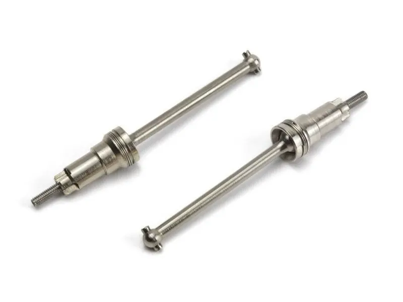 Blackzon - Front Universal Drive Shafts (Steel/2Pcs) For Spryte Turbo 1