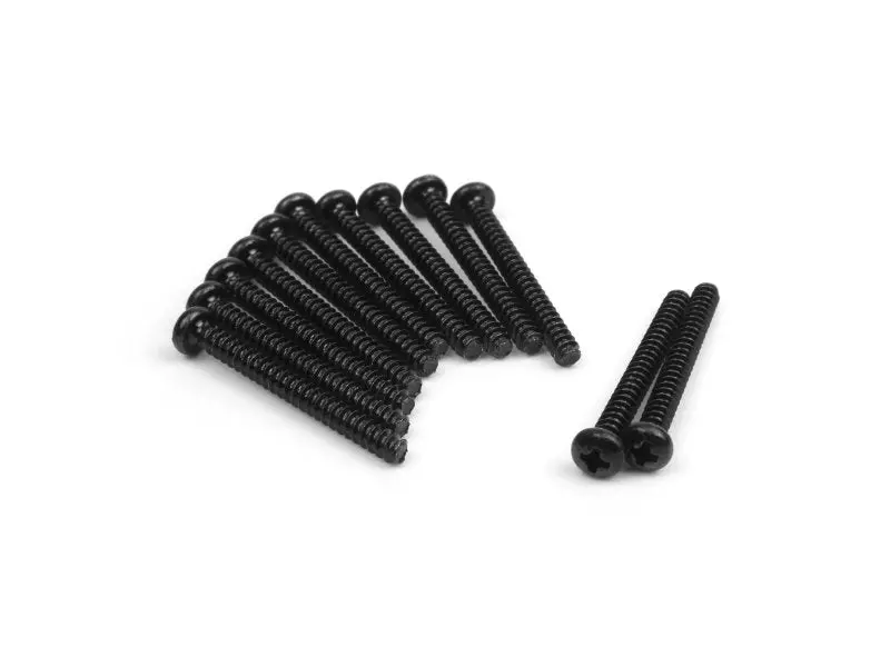 Blackzon - Pan Head Self Tapping Screws Pbho2.6X25mm (12Pcs) 1