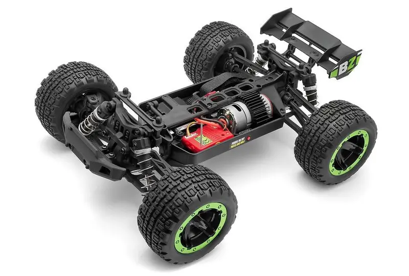 Blackzon - Slyder 1/16Th Rtr 4Wd Electric Stadium Truck - Green 2