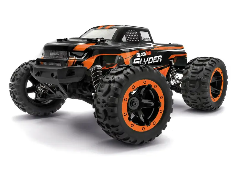 Blackzon - Slyder Mt 1/16 4Wd Electric Monster Truck - Orange 1
