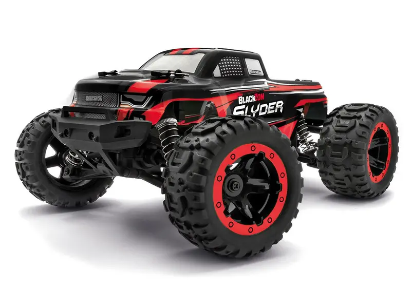 Blackzon - Slyder Mt 1/16 4Wd Electric Monster Truck - Red 1