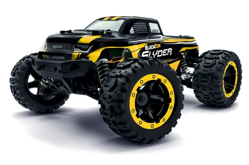 Blackzon - Slyder Mt 1/16 4Wd Electric Monster Truck - Rtr - Yellow 1