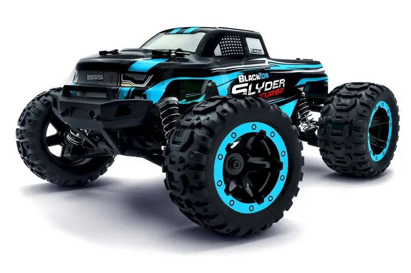 Blackzon - Slyder Mt Turbo 1/16 4Wd 2S Brushless Monster Truck - Blue 1