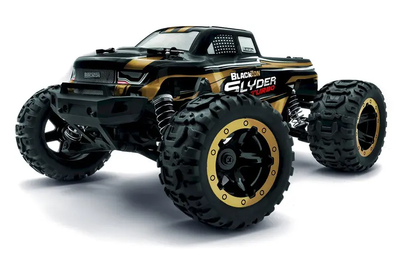 Blackzon - Slyder Mt Turbo 1/16 4Wd 2S Brushless Monster Truck - Gold 1