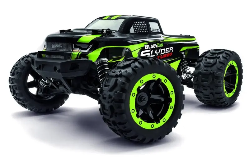 Blackzon - Slyder Mt Turbo 1/16 4Wd 2S Brushless Monster Truck - Green 1