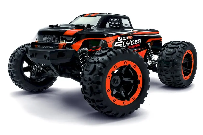 Blackzon - Slyder Mt Turbo 1/16 4Wd 2S Brushless Monster Truck -Orange 1
