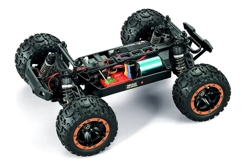 Blackzon - Slyder Mt Turbo 1/16 4Wd 2S Brushless Monster Truck -Orange 2