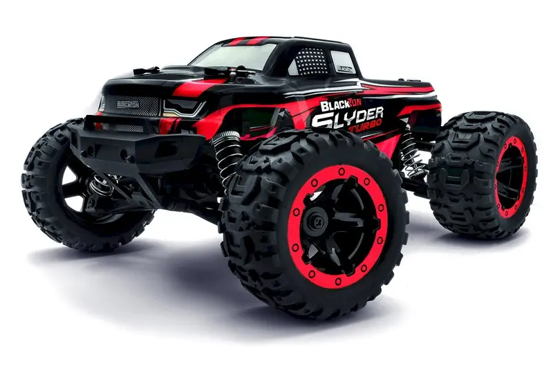 Blackzon - Slyder Mt Turbo 1/16 4Wd 2S Brushless Monster Truck - Red 1