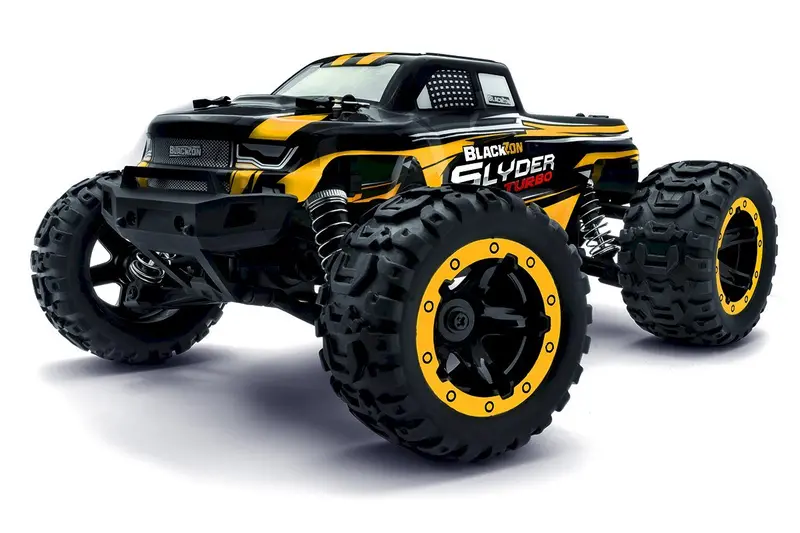 Blackzon - Slyder Mt Turbo 1/16 4Wd 2S Brushless Monster Truck - Yellow 1