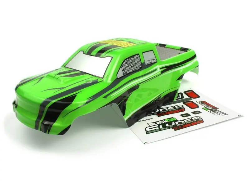 Blackzon - Slyder Mt Turbo Body (Green/Black) 1