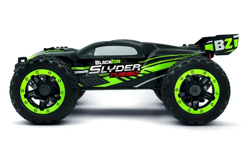Blackzon - Slyder St Turbo 1/16 4Wd Rtr 2S Brushless Stadium Truck - Green 2