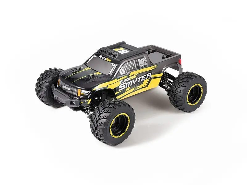 Blackzon - Smyter Mt 1/12 4Wd Electric Monster Truck - Rtr - Yellow 1