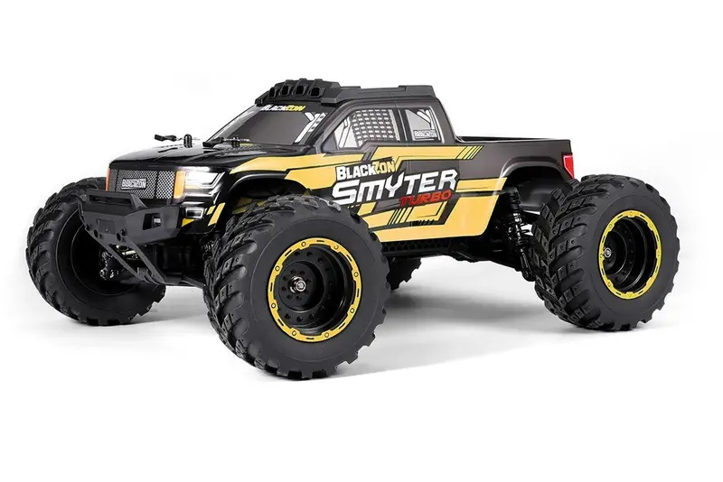 Blackzon - Smyter Mt Turbo 1/12 4Wd Rtr 3S Brushless Monster Truck - Yellow 1