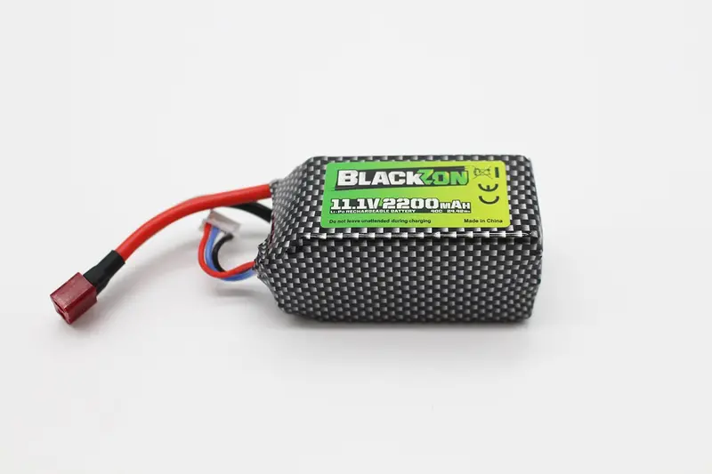 Blackzon - Smyter Mt Turbo Battery Pack (Lipo 11.1V, 2200Mah), W/T-Plug 1