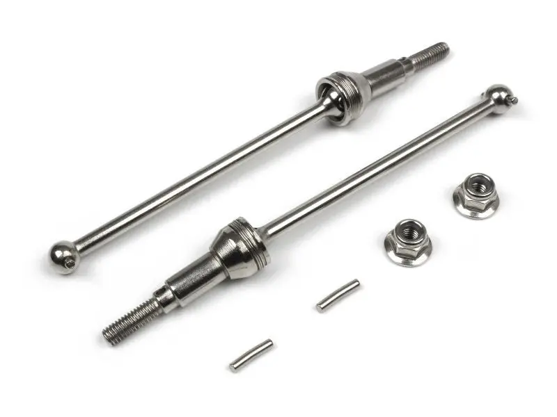 Blackzon - Smyter Mt Turbo Front Universal Drive Shafts (Steel/2Pcs) 1