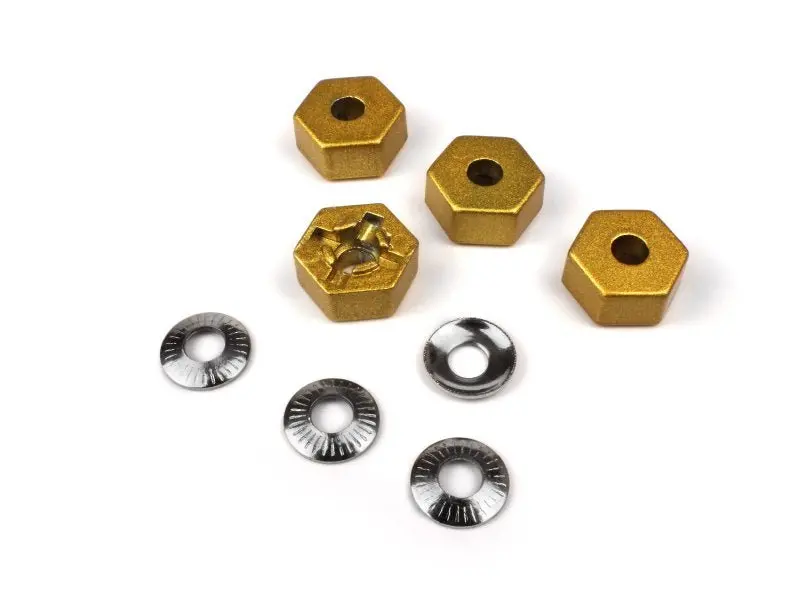 Blackzon - Smyter Mt Turbo Metal 12Mm Hex Hub Set 1