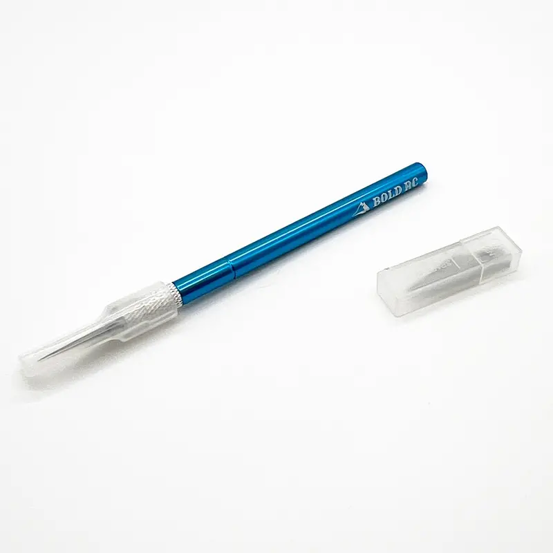 Bold R/C - Aluminum Handle Hobby Knive With 6 #11 Blades 1