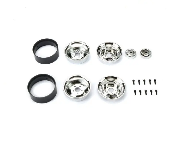 Carisma - 1.9" Chrome Wheels (Pr.): Sca-1E 1