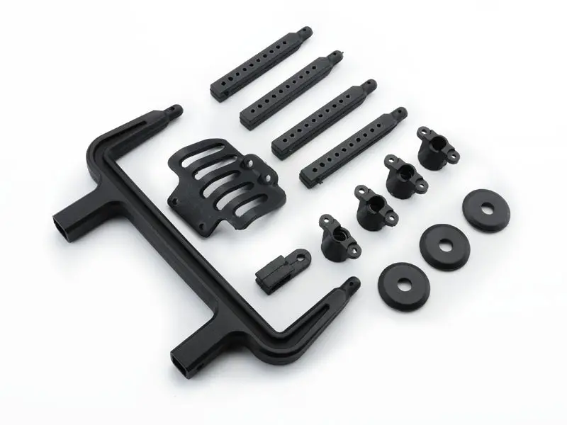 Carisma - Body Post And Motor Guard Set: Sca-1E 1
