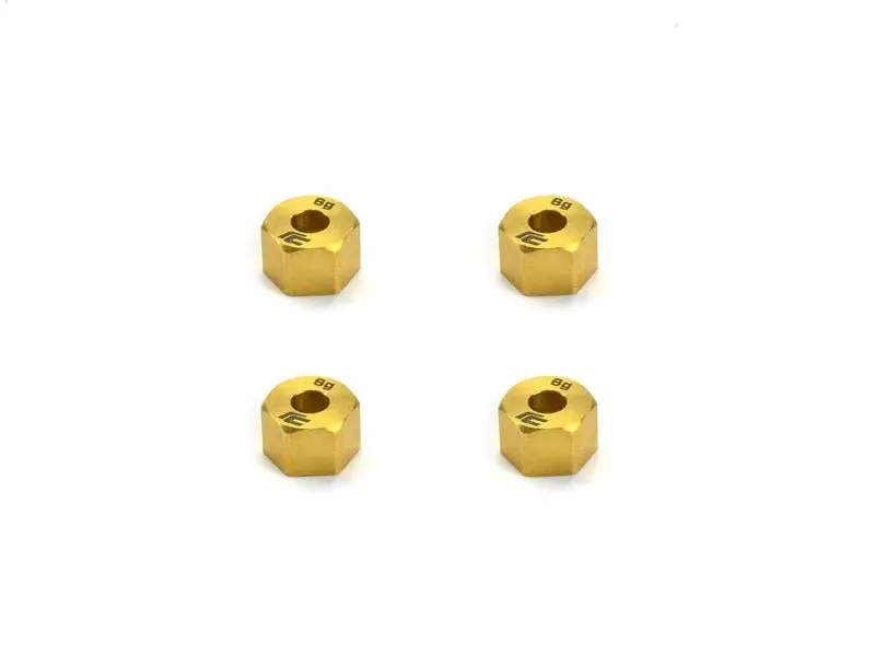 Carisma - Brass Wheel Hex Set: Sca-1E 1