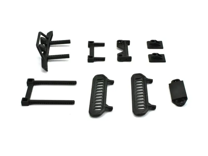 Carisma - Bumper & Body Mount Set: Msa-1E 1