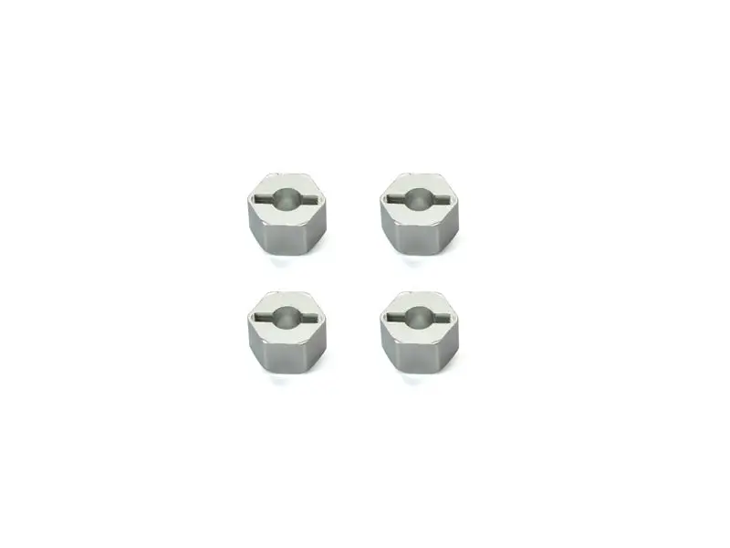 Carisma - Cnc Aluminum Wheel Hex Set (4) 8Mm Stock Width-Fits All Sca-1E 1