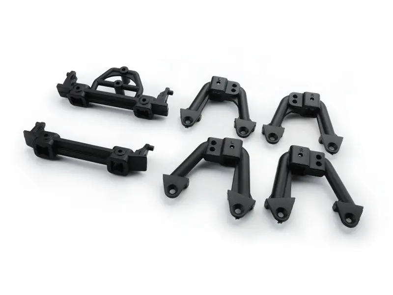 Carisma - Front/Rear Bumper Mounts And Shock Hoops Mounts: Sca-1E 1