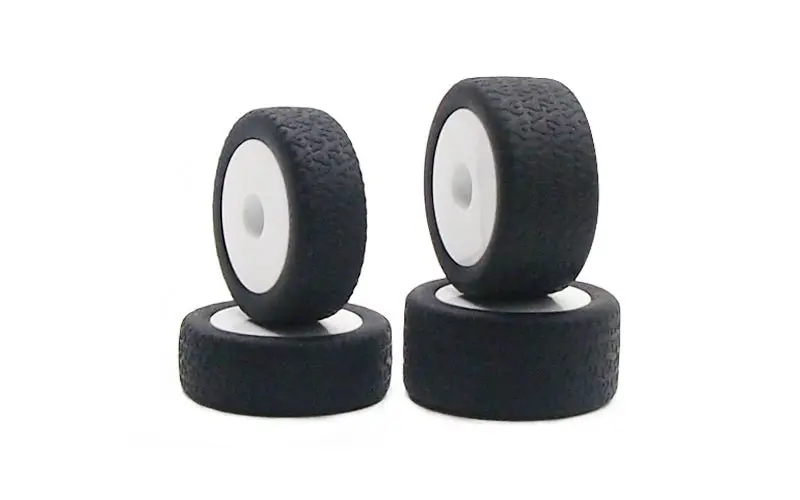 Carisma - Gt24b Tires, Mounted (4): White Wheels 1