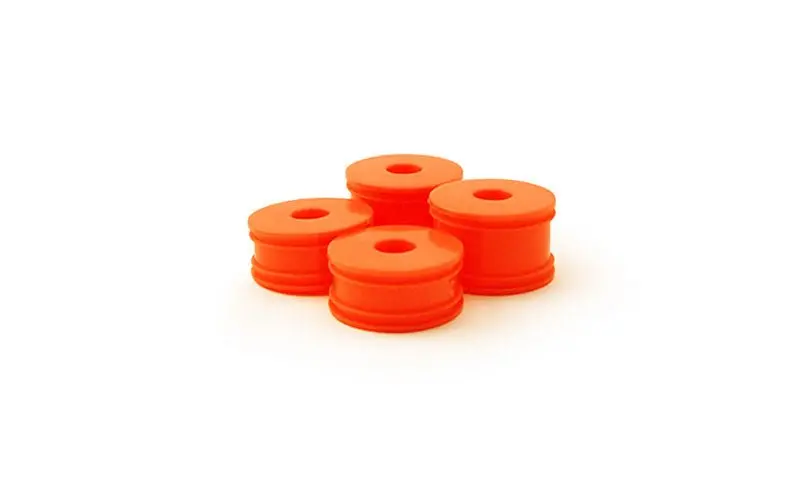Carisma - Gt24b Wheel Set (4): Orange 1
