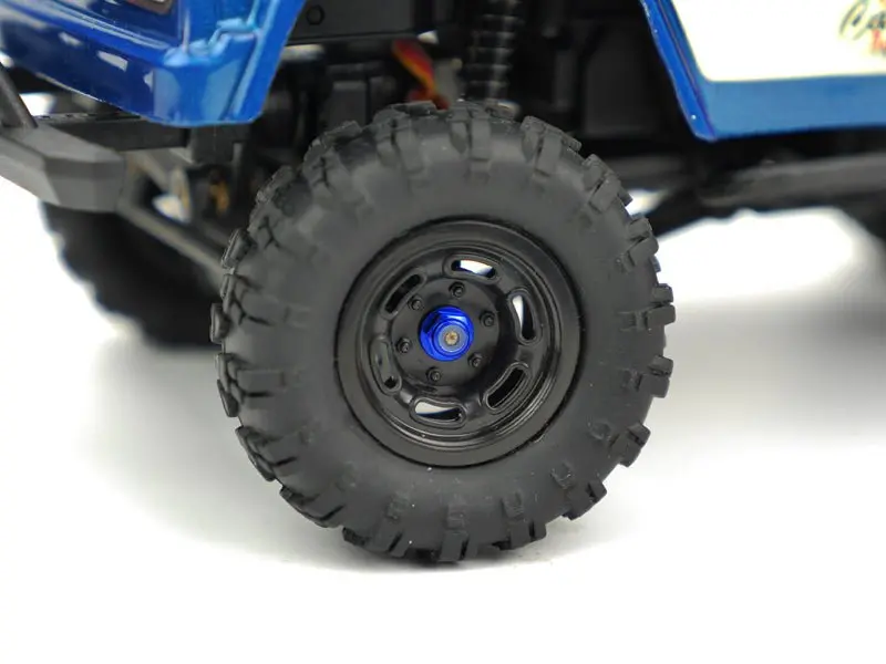 Carisma - M2 Wheel Locknuts, For Msa-1E, Blue (4Pcs) 1