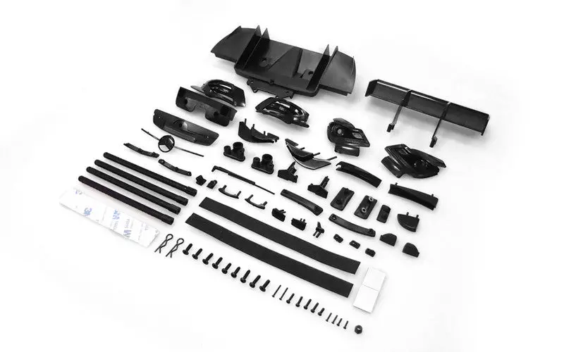 Carisma - M40s Mercedes Amg Dtm Body Plastic Parts/ Rear Bumper Set 1