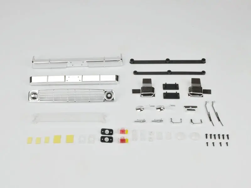Carisma - Plastic Parts Set (Grille, Bumpers): Sca-1E Coyote Body 1