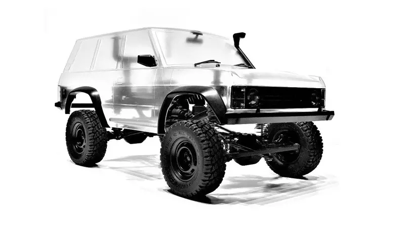 Carisma - Sca-1E 1/10 4Wd 1981 Range Rover Custom Crawler Kit,  Spec 2.1 1