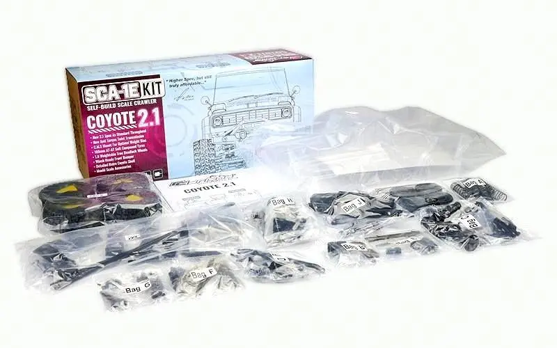 Carisma - Sca-1E 1/10 4Wd Coyote 2.1 Builders Kit 1