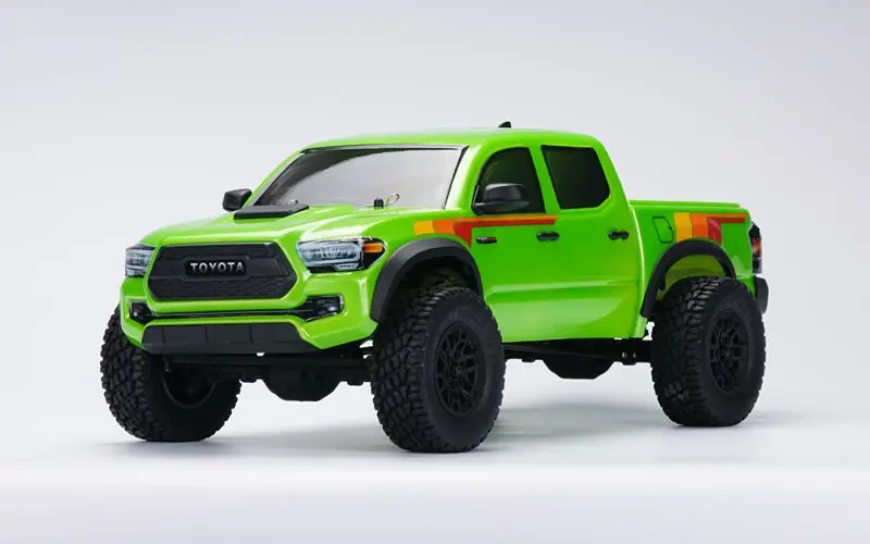 Carisma - Sca-1E 2.1 Toyota Tacoma Trd Pro Rolling Chassis (Electric Lime) 1