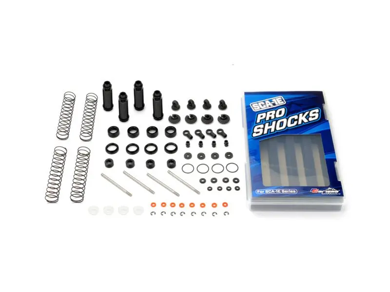Carisma - Sca-1E Pro Aluminum Oil Shocks, Unassembled (4Pcs) 1