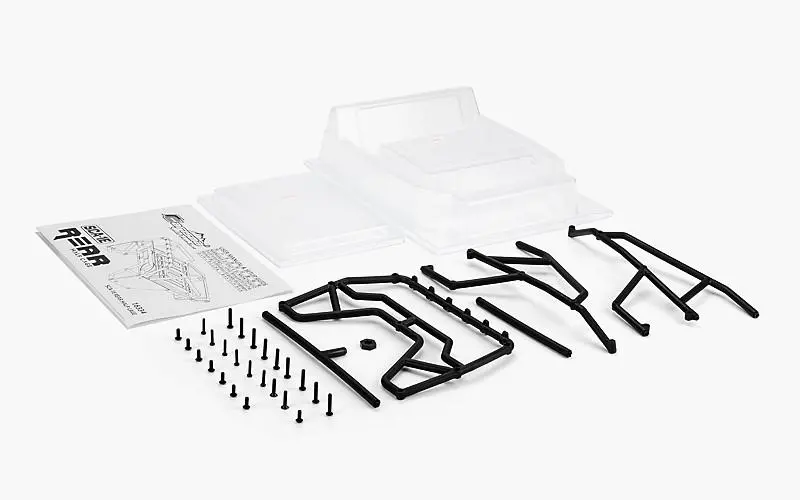 Carisma - Sca-1E Rear Half Bed Cage Set (For 285Mm & 313Mm Wb) 1