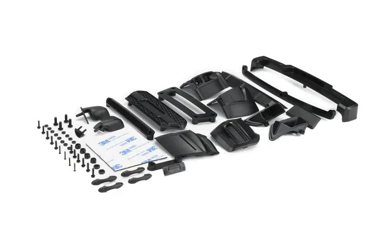 Carisma - Sca-1E Toyota Tacoma Trd Pro Body Plastic Set 1