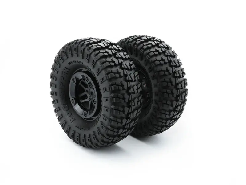 Carisma - Tire And Wheel Set (Pr.): Sca-1E 1
