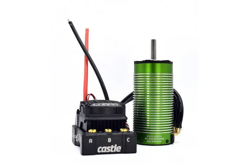 Castle Creations - Cobra 5, 8S, 33.6V Esc, 20A Peak Bec W/2028-800Kv 1